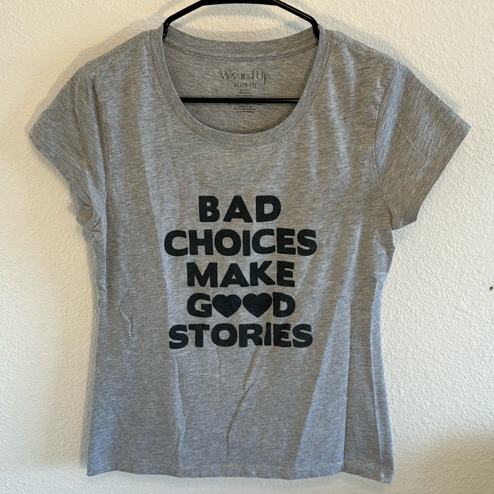 Grey Graphic T-Shirt